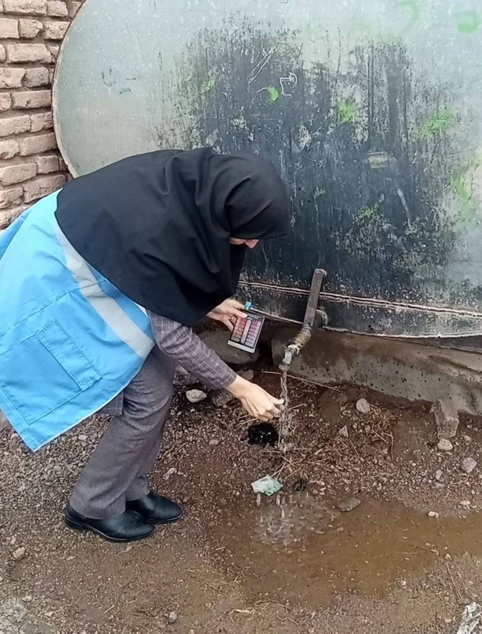 بیش از ۴۴۰۰ نظارت کارشناسان بهداشت محیط مرکز بهداشت فیروزه بر سلامت آب آشامیدنی