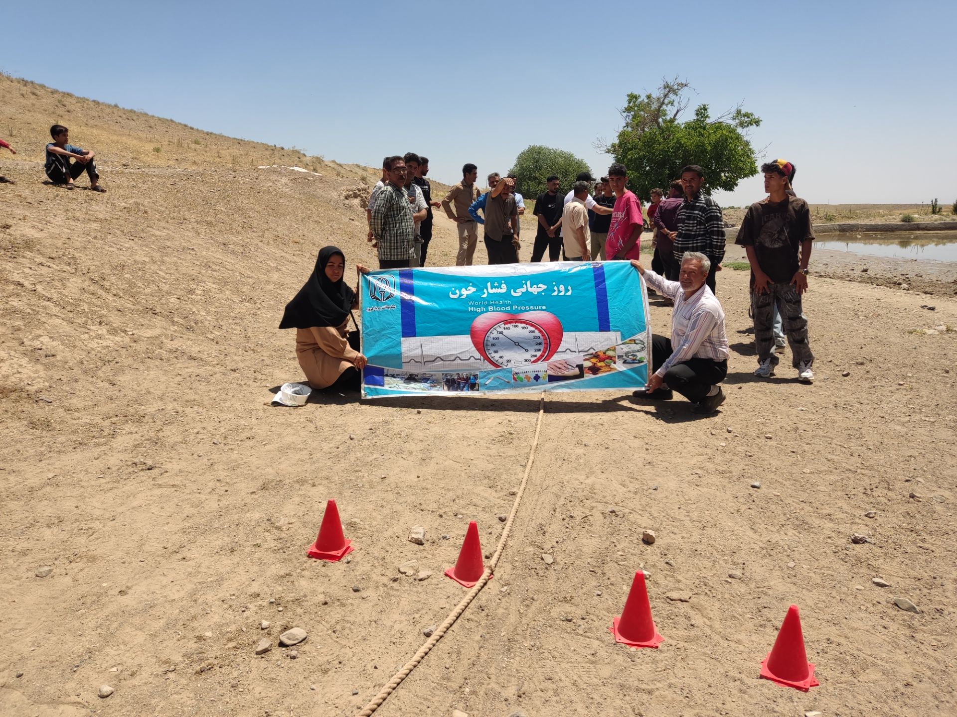 همایش پیاده‌روی و برگزاری مسابقات محلی در روستای شورگشت
