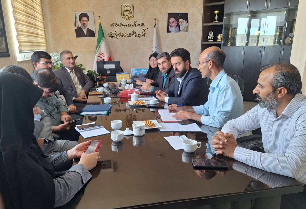 بازدید مدیران استانی از مرکز نیکوکاری سلامت رضوی فیروزه